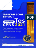 Naskah Soal Dan Kunci Pembahasan Try Out SKD Persiapan Tes CPNS 22-23 Mei 2021