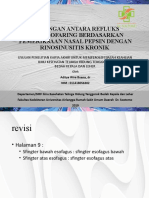 Hubungan Antara Refluks Laringofaring Berdasarkan Pemeriksaan Nasal Pepsin