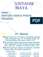 Harga Pokok Pesanan