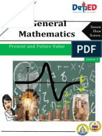 General Mathematics: Present and Future Value