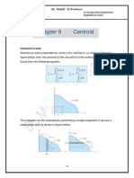 Chapter 9 Centroid: Dr. Mahdi Al-Farttoosi