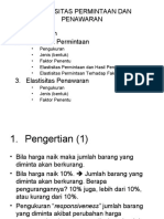 4. ELASTISITAS HARGA DARI DEMAND DAN SUPPLY