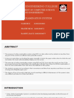 Jeppiaar Engineering College: Online Examination System