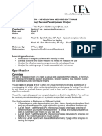 DSS - MSC CWK2 Specification