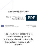 Engineering Economy: Chapter 5: Comparison and Selection Among Alternatives