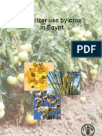 Fertilizer Use by Crop in Egypt: TC/D/Y5863E/1/01.05/300
