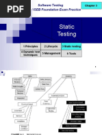 Static Testing: Software Testing ISTQB / ISEB Foundation Exam Practice