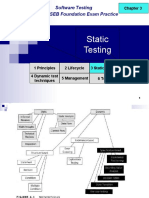 Static Testing: Software Testing ISTQB / ISEB Foundation Exam Practice