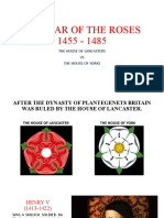 THE WAR OF THE ROSES presentation