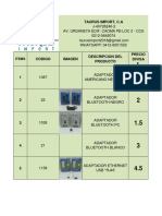 Lista Taurus Divisas PDF