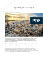 Penanggulangan Sampah Dari Tingkat Masyarakat