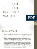 Materi Investigasi Wabah