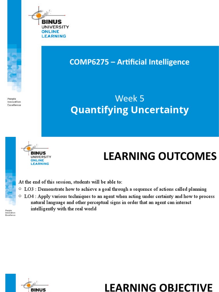 Quantifying Uncertainty in Artificial Intelligence PDF Probability Utility