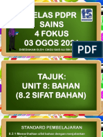 Kelas PDPR Tahun 4 Fokus (3 Ogos 2021)