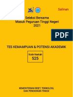 Tkpa Soal Asli Tkpa SBMPTN 2021-Pembahasannya (Sfile