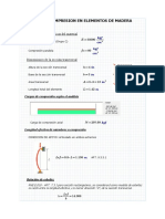 Diseño a compresión y flexo compresión