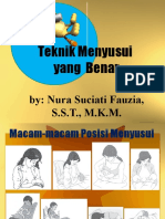 Teknik Menyusui Yang Benar