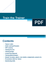 TRAIN THE TRAINERS