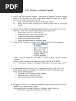 Lab 5 Declarative Programming