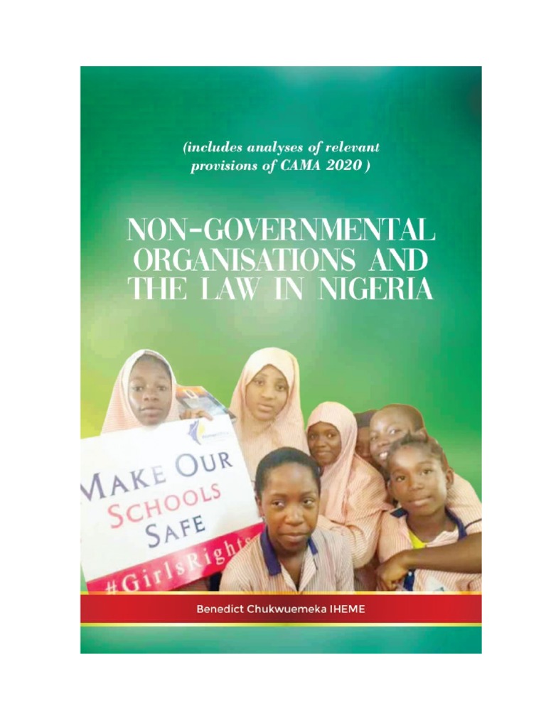 IHEME NonGovernmental Organisations and The Law in Nigeria Final