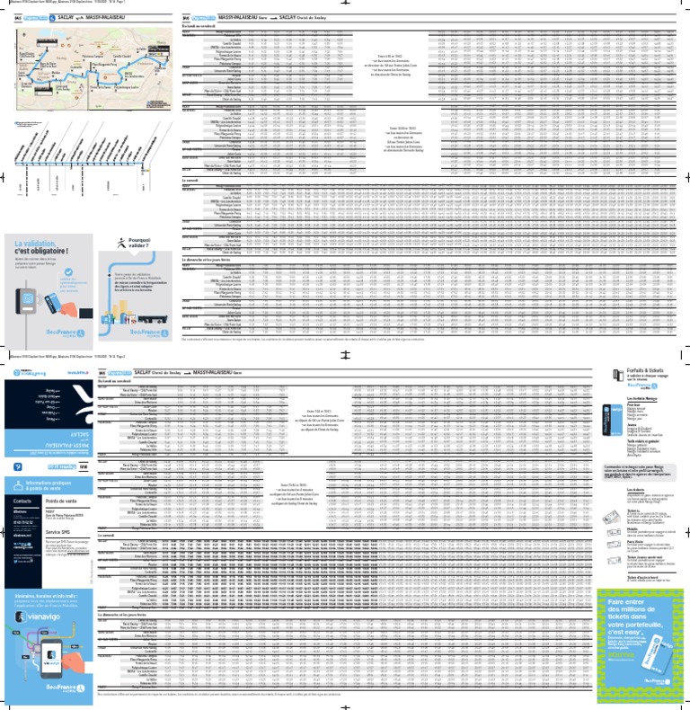 Horaires de la ligne 9106 hiver | PDF | Science | Science et technologie