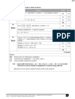 Sample MS - Paper 1 Edexcel Maths As-Level