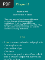 Section 10.1: Introduction To Trees