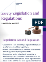CEV654-Lecture 2b_Safety Legislation Regulation
