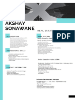 Akshay Sonawane: Real Estate