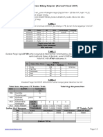 Soal Lampiran Uji Kompetensi Ms Excel PDF Free