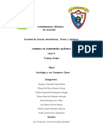 Sociología - Trabajo Grupal 1