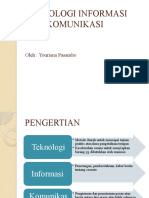 Sejarah Teknologi Informasi Dan Komunikasi