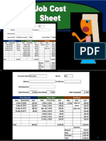 110 Job Cost Sheet