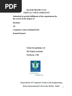 Project Report On Virtual Assistant Subm