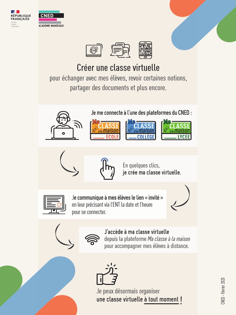 Créer Espacé Cned , Lycée : enseignements & cours à distance – DONVOJ
