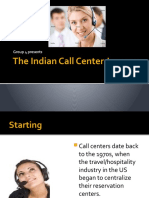 The Indian Call Center Journey