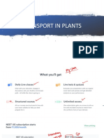 Transport in Plants RMnotes