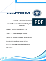 La Globalización y El Derecho
