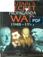 Paul Lashmar, James Oliver-Britain's Secret Propaganda War 1948-1977-Sutton Pub LTD (1999)