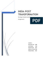 India Post Transformation - SI - Group 1