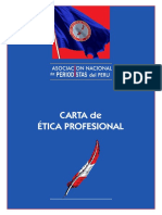 Carta-etica Profesional de La Asociación de Periodistas Del Peru