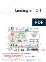 Data Handling in I.O.T: R.K.Biradar