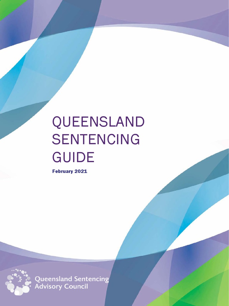 Queensland Sentencing Guide | PDF | Sentence (Law) | Magistrate