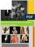 Elements and Principles of Design in Context To Fashion