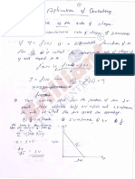 Application of Derivatives PDF