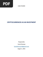 Cryptocurrencies As An Investment: Case Studies