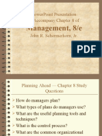 Management, 8/E: Powerpoint Presentation To Accompany Chapter 8 of