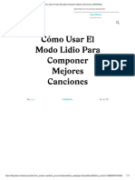 Cómo usar el modo lidio para componer mejores canciones _ LANDR Blog