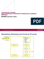 MKM803 Summer 2021: Budweiser Canada Case Strategic Integrated Marketing Planning Process