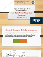 Segundo Principio de La Termodinámica UNALM